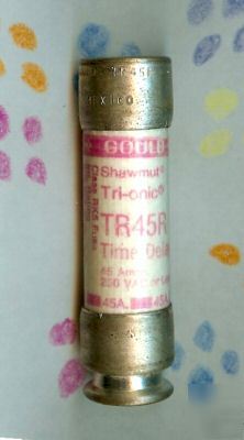 New gould shawmut TR45R fuse RK5 45 amp tr-45-r
