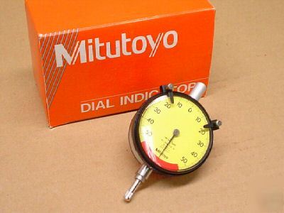 New mitutoyo 2900-73 dial indicator - w/ certification