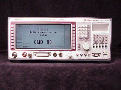 R&s CMD80 ( tek cmd 80 ) digital radio tester