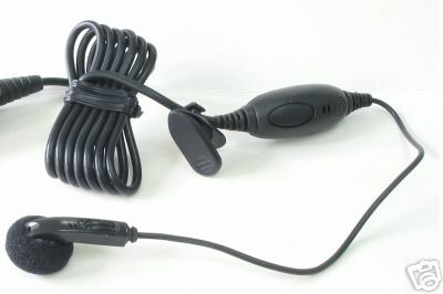 1-wire vox mic w/earphone for icom/standard 2-pin