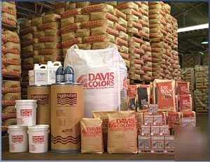 Davis iron oxide, pewter, 50LB bags