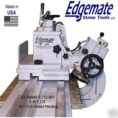 Edgemate 100 granite stone marble edge polisher & seams