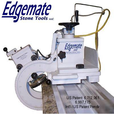 Edgemate 100 granite stone marble edge polisher & seams