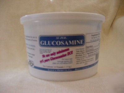 Glucosamine hci MINIMUM99% pure for horses 2 1/2 lb.