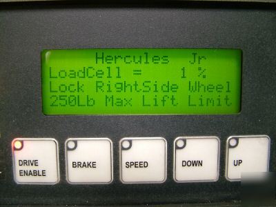 Hercules lift 250LB. capacity rated amat