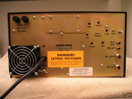 Like new ameritron al-811 amplifier full output in box