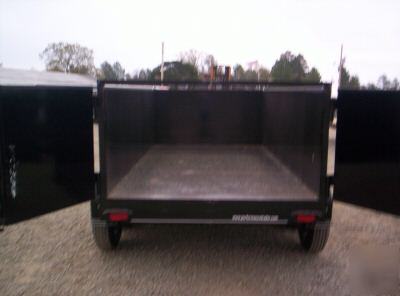 NEW2010 bumper dump trailer 6'X12' dual axle-10,400LBS.