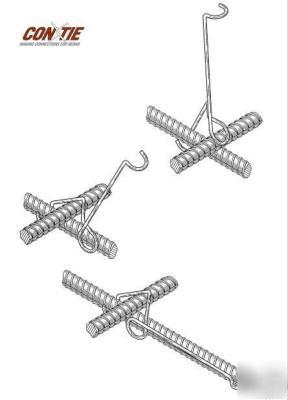 Speed-clip rebar tie / rebar tie wire - no tool req'd