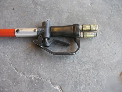 Used stanely hydraulic pole chain saw