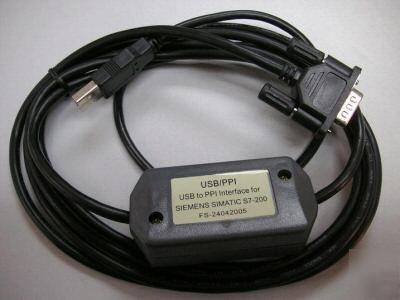 Siemens S7-200 plc pc/ppi (pcppi) cable - usb version 