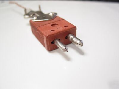 Type k ultra high temperature thermocouple connectors