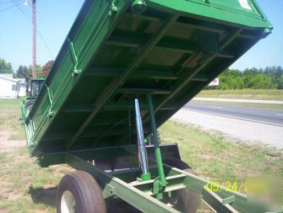 4 ton tri dump hydraulic utility trailer
