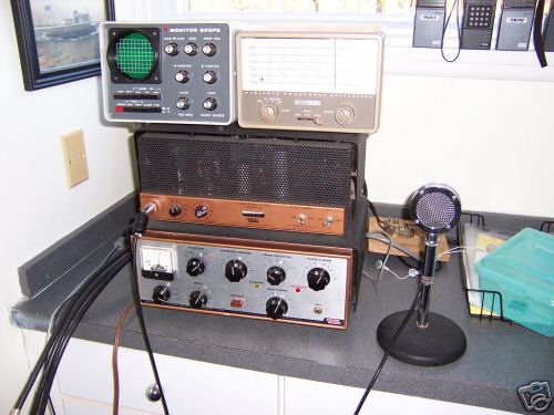 Eico model 720 90-watt 80-10 meter cw transmitter - 