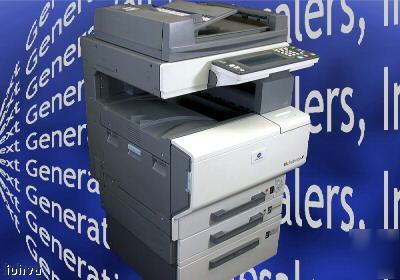 Konica minolta C250 color copier print scan fax 112K 