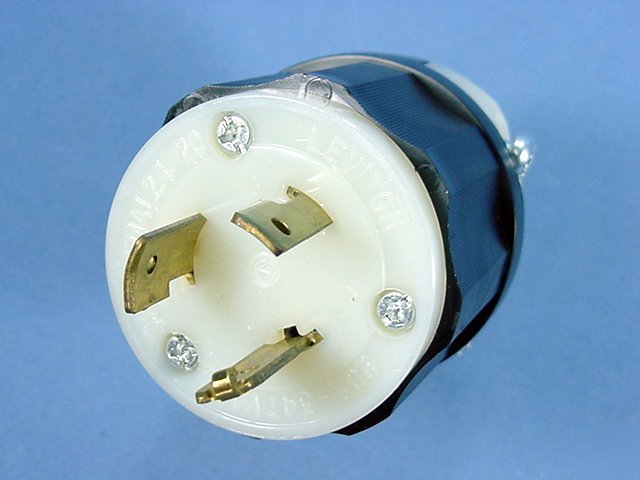 Leviton L24-20 locking plug twist lock 20A 347V 3721