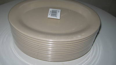 New 12 *get enterprises melamine oval plates#op-950-s