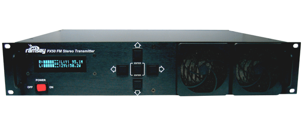 Ramsey PX50 50W fcc certified lpfm transmitter