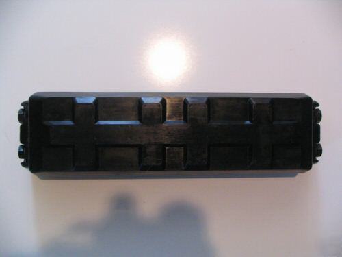 Rubber excavator clip on pads 450MM PC60-90, EX60-90