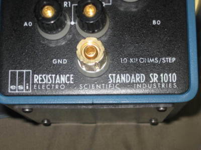 Esi resistance standard sr 1010