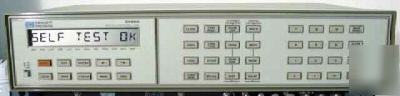 Hp agilent 3488A switch/control unit w/44471A 4 manuals