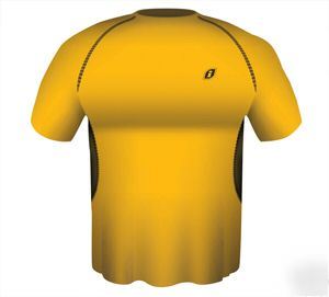 Ironclad yellow dri-t short sleece adt-1040
