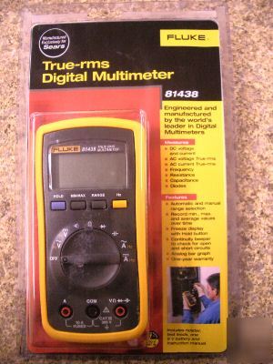New fluke true-rms digital multimeter..81438..brand 