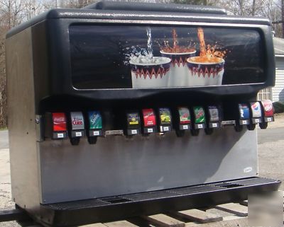 Soda fountain dispenser / 12 flavor 
