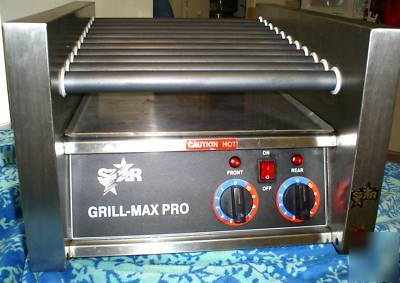 Star grill max 20 roller hot dog cooker works perfect 