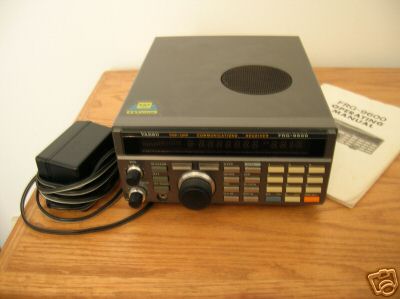 Yaesu frg-9600 vhf/uhf communications receiver