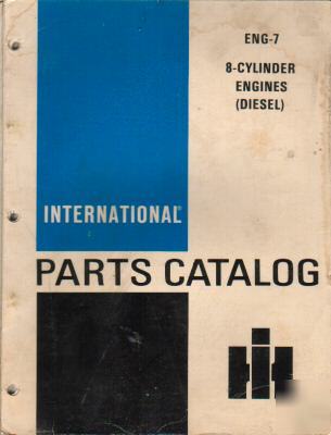 International 8 cylinder engines (diesel) parts catalog