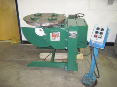  500 lbs ransome welding positioner with power tilt 