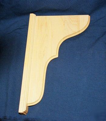 1 set of pine wall brackets, only $3 for each set BB7 