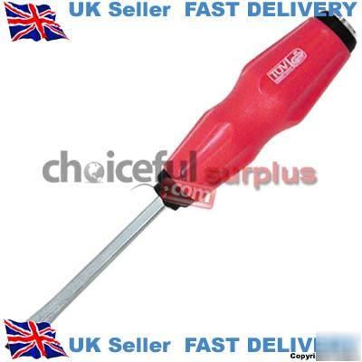 6MM x 100MM slotted mechanic's screwdriver no 