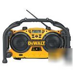 Dewalt cordless radio with built-in charger