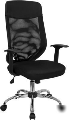 Hi back mesh fabric computer student chair office seat