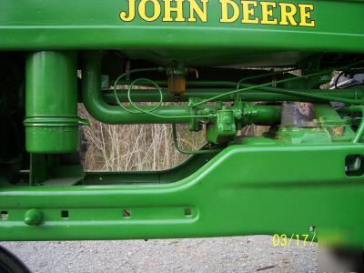 John deere tractor b model