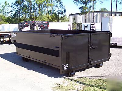 New 2010 14 k roll off dump trailer equipment utility