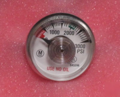 New lot of 10 -3000 psi max pressure gauges nitrogen- 