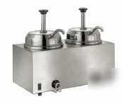 New twin fudge server with pumps twin fsp