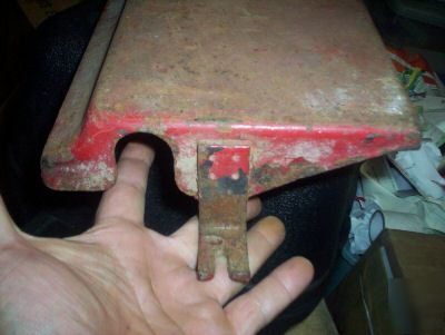 Vintage farmall m sm tractor battery box cover vintage