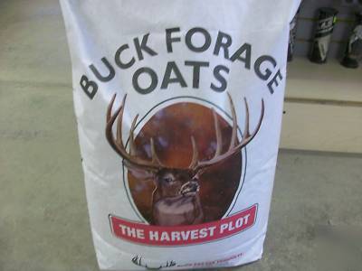 50LB bag of buck forage oats 