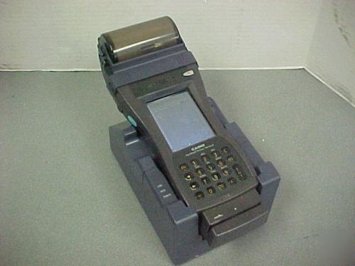 Casio handheld printer terminal it-3000 with base