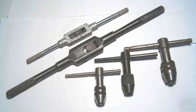 Machinist tap toolholder 5 piece lot trw craftsman.....
