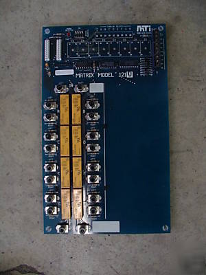 Mti matrix audio display demo switching board 1210