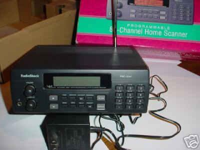 Pro 2044 radio shack -80 channel programmable scanner 