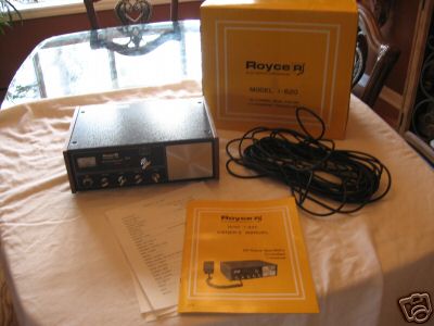 Royce model-620 23 channel base station cb transceiver