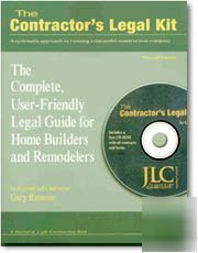The contractorâ€™s legal kit - includes cd with forms