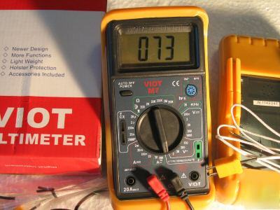 Viot ammeter multimeter capacitor tester thermocouple