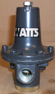 Watts diaphragm operated fluid regulator 1/2