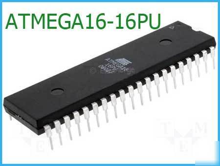 10X ATMEGA16 16PU avr atmel microcontroller dip pdip 40